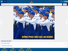 Tablet Screenshot of baohovietnam.com